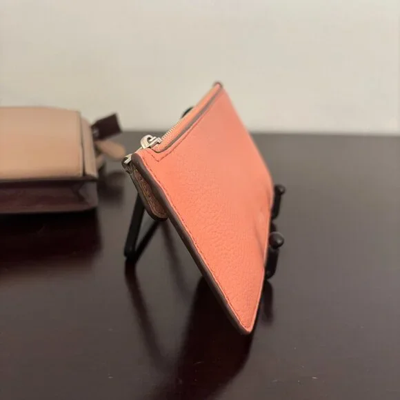 Coach Colorblock Taupe Grey (Stone) Melon Multi Pop Up Messenger Crossbody - Picture 14 of 16